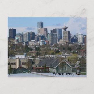 Blauer Himmel, Vancouver, BC Postkarte