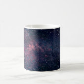 Blauer Himmel voller Sterne Kaffeetasse (Mittel)