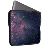 Blauer Himmel voller Sterne Laptopschutzhülle (Vorne Rechts)