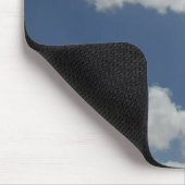 Blauer Himmel-weißer Wolken-Druck-Spaß Mousepad (Ecke)