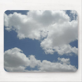 Blauer Himmel-weißer Wolken-Druck-Spaß Mousepad