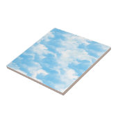 Blauer Himmel Wolken Fliese (Seite)