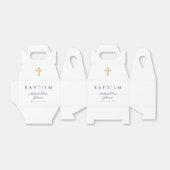 Blauer Himmelskörper Religiöse Cross Boy Taufe Geschenkschachtel (Ungefaltet)