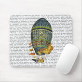 Blauer Himmelsluftballon Mousepad (Mit Mouse)