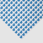 Blauer Himmelsmuster Seidenpapier (Ausschnitt)