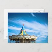 Blauer Himmelspass aus Barcelona Postkarte (Vorne/Hinten)