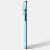 Blauer Himmelsverlauf mit blühendem Frühlingsarm Case-Mate iPhone Hülle (Rückseite / Links)