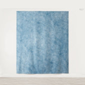 Blauer Hintergrund für Influenzapunkte - subtile F Wandteppich (Vorderseite)