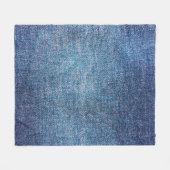 Blauer Hintergrund, Jeans Textur Hintergrund. T Fleecedecke (Vorderseite (Horizontal))