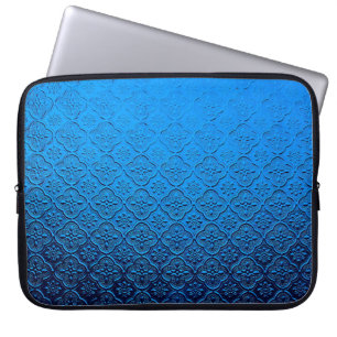 blauer Hintergrund Laptopschutzhülle