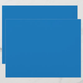 blauer Hintergrund mit schwarz-weißer Uhr Briefbogen