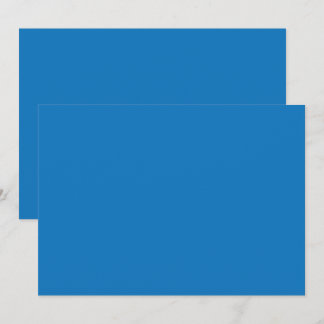 blauer Hintergrund mit schwarz-weißer Uhr Einladung
