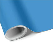 blauer Hintergrund mit schwarz-weißer Uhr Geschenkpapier (Rolleneckpunkt)