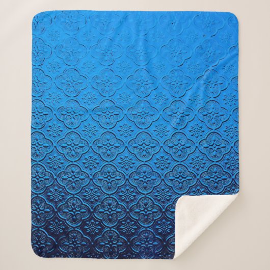blauer Hintergrund Sherpadecke (Vorderseite)