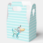 Blauer Hirsch Geschenkschachtel (Geöffnet)