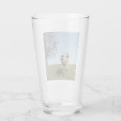 Blauer Hirtenspringer Glas (Rückseite)
