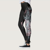 Blauer hoch entwickelter Strudel des Leggings (Links)