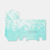 Blauer Hochzeitslichter Geschenkschachtel (Ungefaltet)