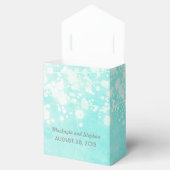 Blauer Hochzeitslichter Geschenkschachtel (Geöffnet)