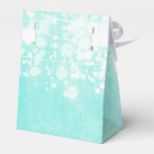 Blauer Hochzeitslichter Geschenkschachtel (Rückseite)