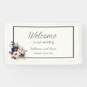 Blauer Hochzeitstag der Blauen Rose Banner