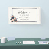 Blauer Hochzeitstag der Blauen Rose Banner (Messe)