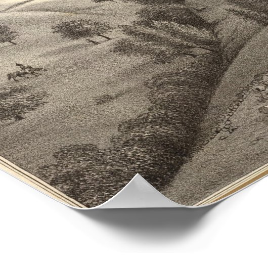 Blauer Hof, Missionsgipfel Poster (Ecke)