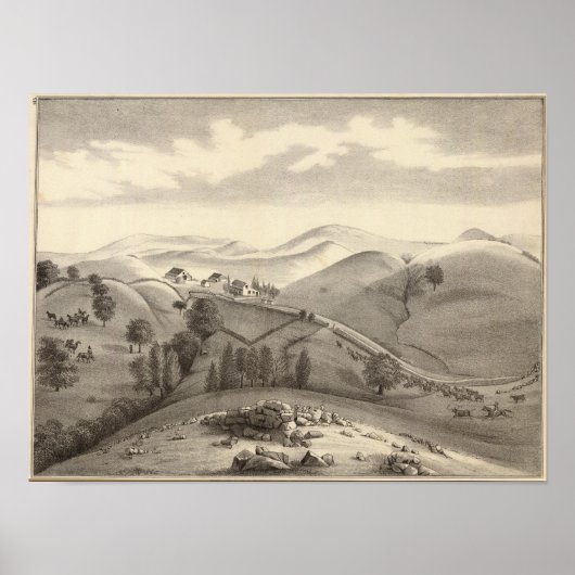 Blauer Hof, Missionsgipfel Poster (Vorne)