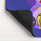 Blauer Honig Bär Mousepad (Ecke)