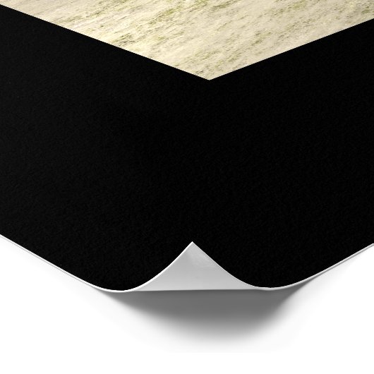 blauer horizont poster (Ecke)