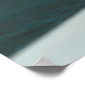 Blauer Horizont Poster (Ecke)