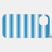 Blauer Horizontalstreifen Case-Mate iPhone Hülle (Rückseite (Horizontal))