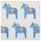 Blauer Horse Stoff (Muster)