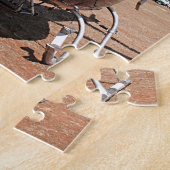 Blauer Hubschrauber Puzzle (Seite)