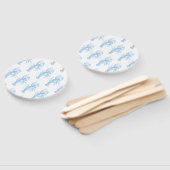 Blauer Hummer Fächer