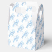 Blauer Hummer Geschenkschachtel (Geöffnet)