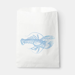 Blauer Hummer Geschenktütchen
