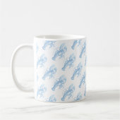 Blauer Hummer Kaffeetasse (Links)