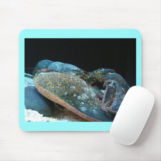 blauer Hummer Mousepad (Mit Mouse)