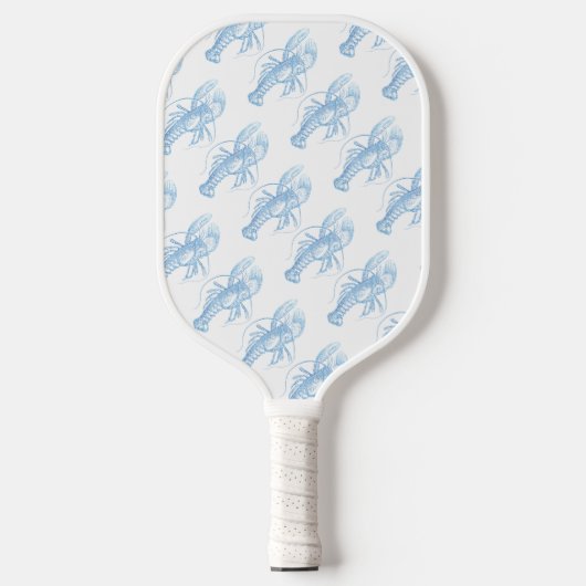 Blauer Hummer Pickleball Schläger (Vorderseite)