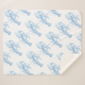 Blauer Hummer Sherpadecke (Vorderseite (Horizontal))