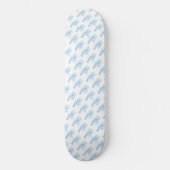 Blauer Hummer Skateboard (Vorderseite)