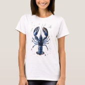 Blauer Hummer, T-Shirt (Vorderseite)