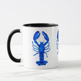Blauer Hummer Tasse