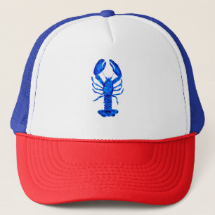 Blauer Hummer Truckerkappe