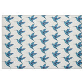 Blauer Hummingo Stoff (Fat Quarter (45,7 x 55,9 cm))