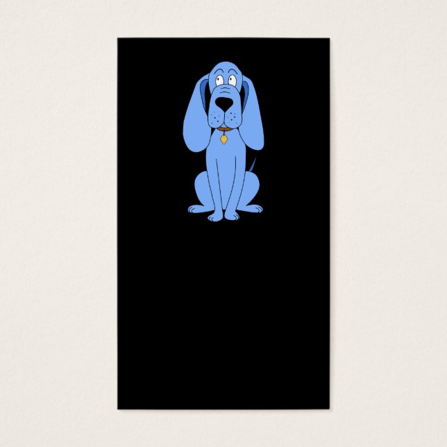 Blauer Hund. Hund. (Vorderseite)