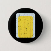 Blauer Hund Kostüm Hund Halloween Letzte Minute Mä Button (Vorderseite)