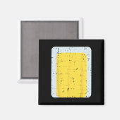 Blauer Hund Kostüm Hund Halloween Letzte Minute Mä Magnet (Vorderseite/Rückseite)