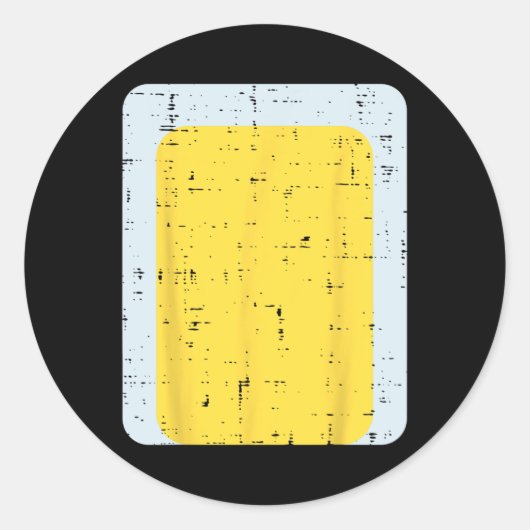 Blauer Hund Kostüm Hund Halloween Letzte Minute Mä Runder Aufkleber (Vorderseite)